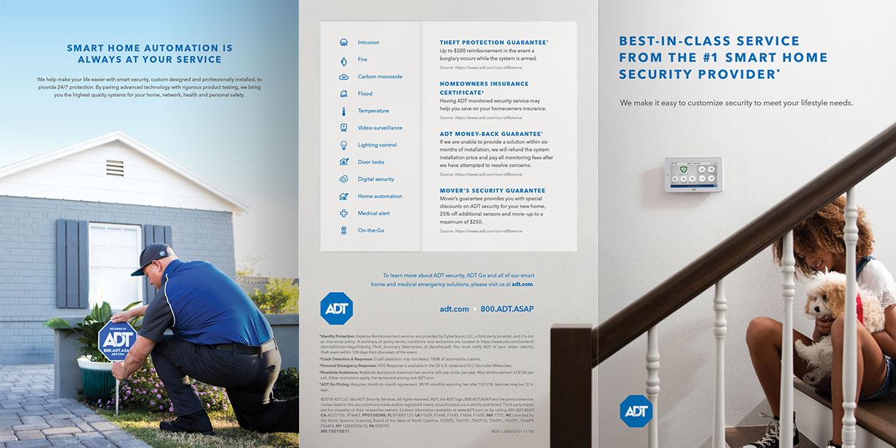 ADT Sales Guide Brochure