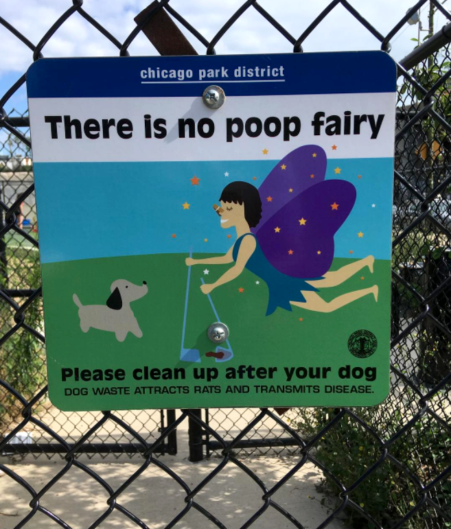 Chicago Park District Poop Fairy